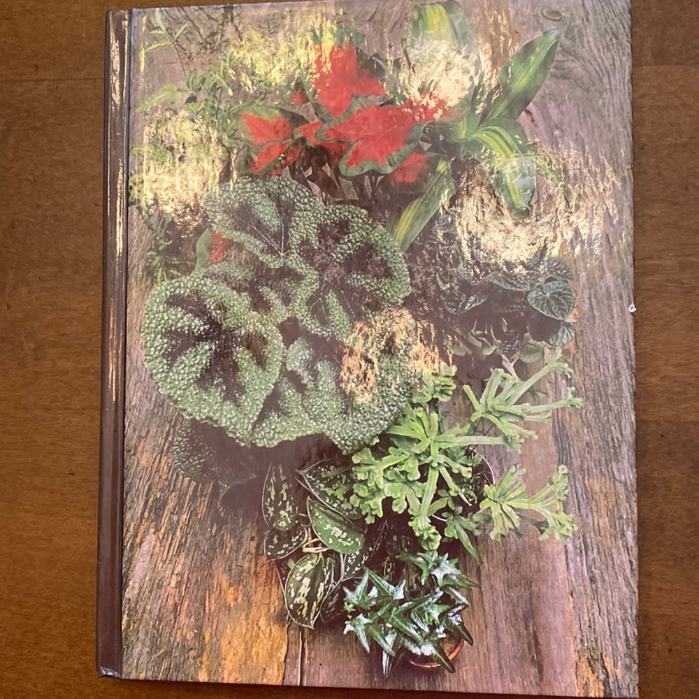 Vintage 1972 Foliage House Plants Hardcover Time Life Encyclopedia Gardening